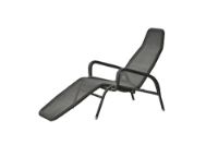 Billede af Cane-line Outdoor Sunrise Liggestol Stablebar SH: 39 cm - Graphite 