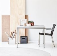 Billede af Cane-line Outdoor Straw stol m/armlæn, stabelbar - Anthracite