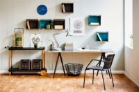 Billede af Cane-line Outdoor Box Wall H: 25,5 cm - Teak/Lava Grey