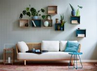 Billede af Cane-line Outdoor Box Wall H: 25,5 cm - Teak/White