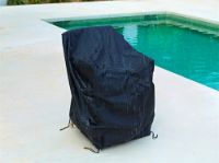 Billede af Cane-line Outdoor Cover 8 til Spisebordstole 65x65 cm - Black  FORUDBESTIL: MARTS 2026