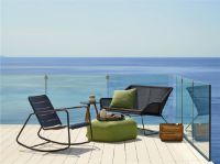 Billede af Cane-line Outdoor Breeze 2 Pers. Loungesofa L: 154 cm - Black