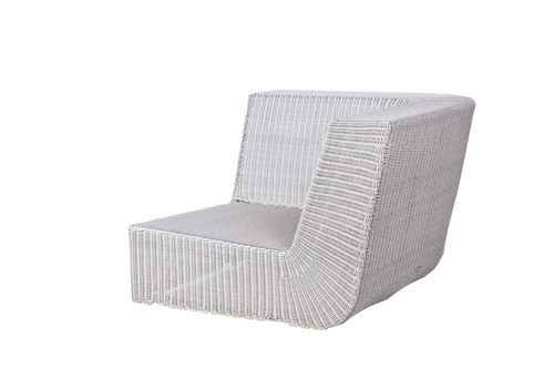 Billede af Cane-line Outdoor Savannah hjørnemodul - White Grey