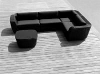 Billede af Cane-line Outdoor Savannah hjørnemodul - Black