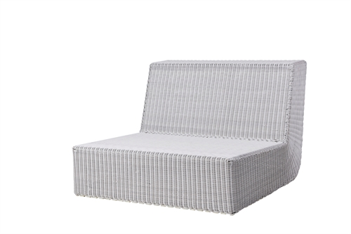 Billede af Cane-line Outdoor Savannah enkelt modul - White Grey
