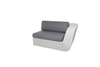 Billede af Cane-line Outdoor Savannah 2pers sofa venstre modul, hyndesæt - Grey