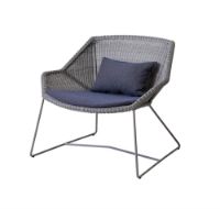 Billede af Cane-line Outdoor Hyndesæt til Breeze Loungestol - Blue 