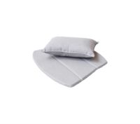 Billede af Cane-line Outdoor hyndesæt til Breeze loungestol - Light Grey