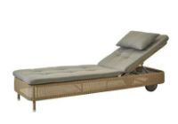 Billede af Cane-line Outdoor Presley hyndesæt til solvogn - Taupe Farvekode: YSN97 