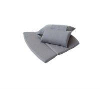 Billede af Cane-line Outdoor Breeze Highback stol hyndesæt - Grey