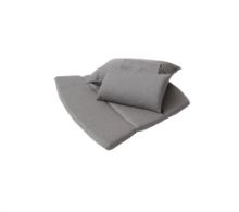 Billede af Cane-line Outdoor Breeze Highback stol hyndesæt - Taupe