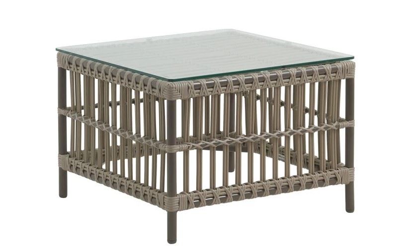 Billede af Sika-Design Caroline Exterior Sidebord 60x60 cm - Moccachino 