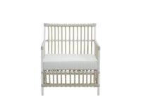 Billede af Sika-Design Caroline Exterior Loungestol inkl. Sædehynde SH: 42 cm - Dove White/B450 Tempotest White