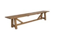 Billede af Sika-Design George Bænk B: 220 cm  - Teak