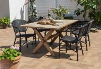 Billede af Sika-Design Colonial Teak Spisebord 160x100cm - Natur