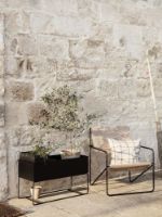 Billede af Ferm Living Desert Lounge Chair 63x77,5 cm - Black/Sand