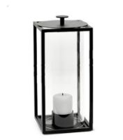 Billede af Audo Copenhagen Kubus Light'in Lanterne Small H: 20 cm - Sort