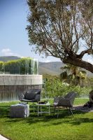 Billede af Cane-line Outdoor Cube Fodskammel H: 39 cm - Light Grey