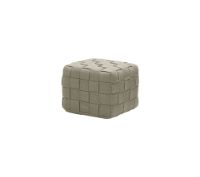 Billede af Cane-line Outdoor Cube Fodskammel 48x48 cm - Taupe