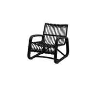 Billede af Cane-line Outdoor Curve Loungestol SH: 69 cm - Lava Grey/Graphite