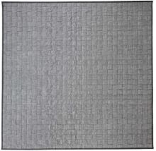 Billede af Cane-line Outdoor I-am Udendørstæppe 300x300 cm - Grey/Turquoise