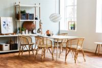 Billede af Cane-line Outdoor Frame Reolsystem Komplet 204x100 cm - Teak/White