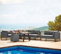 Billede af Cane-line Outdoor Flex 2 Pers. Sofa Venstre Modul - Grey
