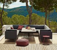 Billede af Cane-line Outdoor Flex 2 Pers. Sofa Venstre Modul - Grey
