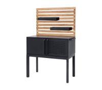 Billede af Cane-line Outdoor Drop køkken, enkelt modul - Lava Grey