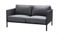 Billede af Cane-line Outdoor Encore 2-pers Sofa - Lava Grey