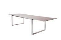 Billede af Cane-line Outdoor Edge Havebord 210x100 cm - Stål/Basalt Grey