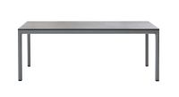 Billede af Cane-line Outdoor Drop Spisebord 200x100 cm - Light Grey/Fossil Black Keramik
