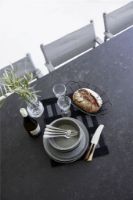 Billede af Cane-line Outdoor Drop Spisebord 200x100 cm - Lava Grey/Fossil Black Keramik 