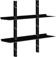 Billede af Please Wait To Be Seated Smile Reol Small 67,5 x 79,6 cm - Eg/Grå