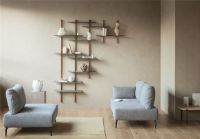 Billede af Please Wait To Be Seated Smile Reol Small 67,5 x 79,6 cm - Eg/Grå