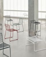 Billede af HAY Hee Dining Chair 2 stk  SH: 47 cm  - Asphalt Grey