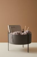 Billede af Woud Pidestall Planter Medium - Taupe