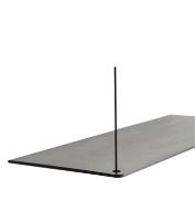 Billede af Woud Stedge Add-on Shelf L: 80 cm - Black Painted Oak