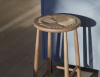 Billede af FDB Møbler J165C Jørgen Bækmark Counterstol - Eg massiv/natur flet/mat lak  FORUDBESTIL: NOVEMBER