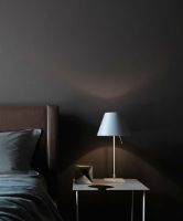 Billede af Luceplan Costanzina Bordlampe H: 51 cm - Alu/White