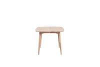 Billede af Haslev Spisebord Symphony 86 90x90 cm - Sæbebehandlet Eg 