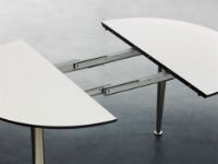 Billede af Haslev Symphony 76 Spisebord 105x180 cm - Hvid Laminat