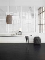 Billede af Haslev Symphony 76 Spisebord 105x180 cm - Hvid Laminat