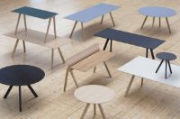 Billede af HAY CPH 190 Desk 150x70x74 cm - Lacquered Solid Oak/Lacquered Oak Veneer