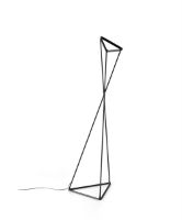 Billede af Luceplan Tango Gulvlampe H: 167 cm - Nero