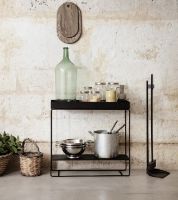 Billede af Ferm Living Plant Box Two-Tier 25x80 cm - Black