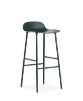 Billede af Normann Copenhagen Form Barstol SH: 75cm - Grøn/Stål