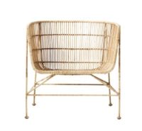 Billede af House Doctor Cuun Loungestol SH: 36 cm - Natur