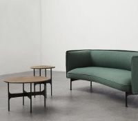 Billede af Wendelbo Floema Medium Sofabord Ø: 60 cm - Valnød