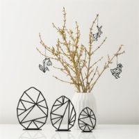 Billede af Felius Vintergæk ophæng 2 stk H: 7,7cm - Sort OUTLET